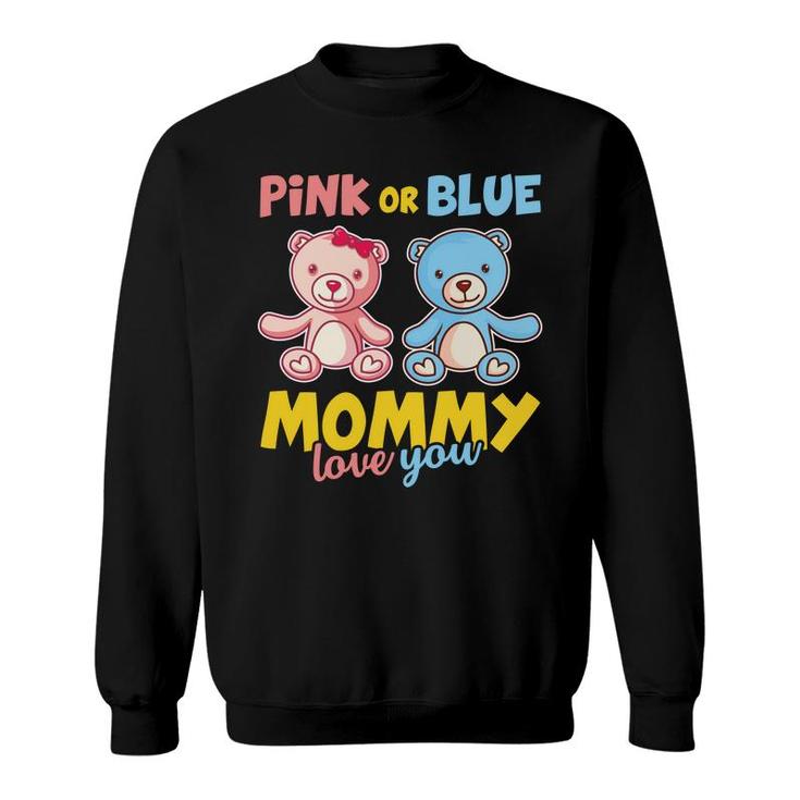 Pink Or Blue Baby Shower Gender Reveal Baby Gender Reveal Party Sweatshirt