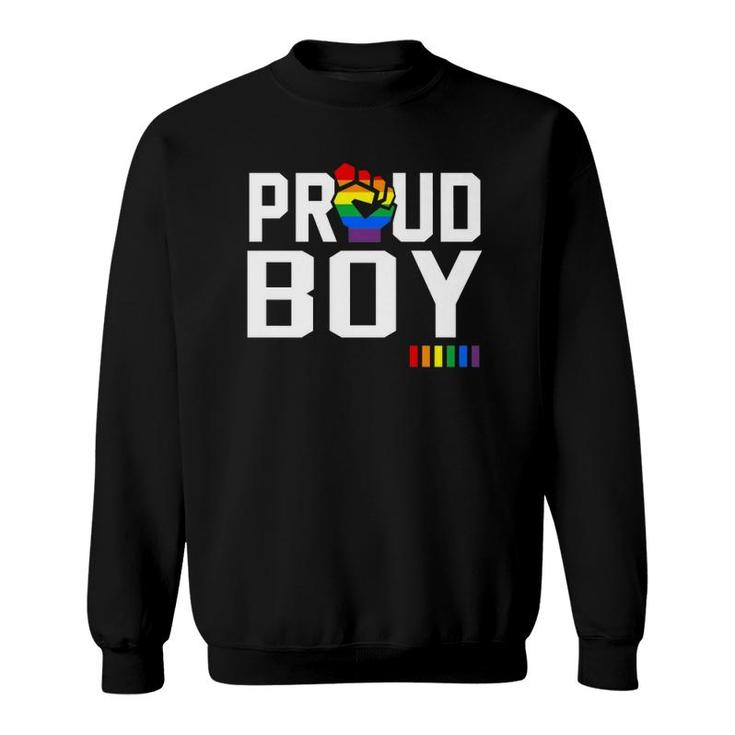 Proud Boy Gay Pride Month Lgbtq  Sweatshirt