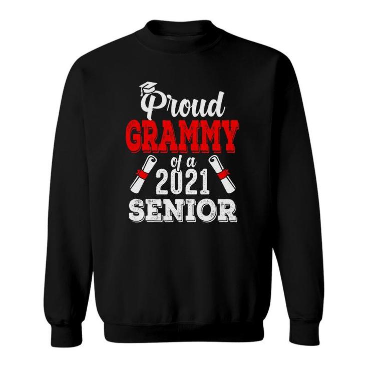 Proud Grammy Of A 2021 Senior Graduate 2021 Gifts Sweatshirt