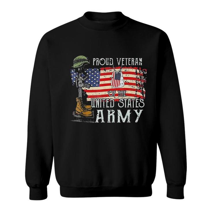Proud Veteran Of The United States Army Memorial Day Sweatshirt