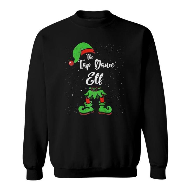 Tap Dance Elf Matching Family Christmas Pajama Costume  Sweatshirt