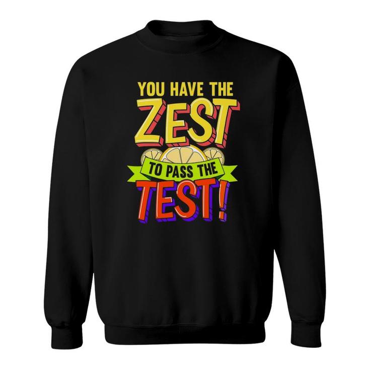 Test Day Cute Testing S For Women Teachers Sweatshirt