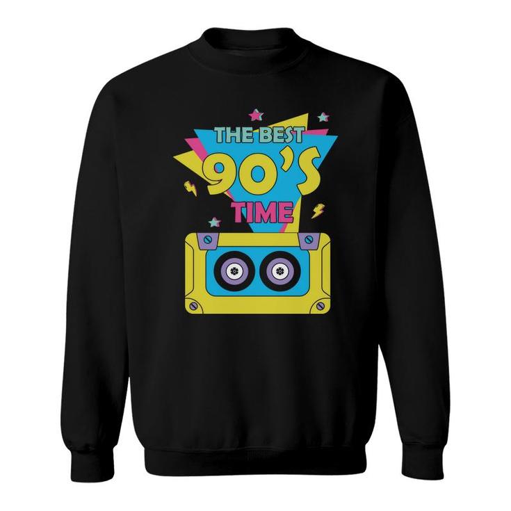 The Best 90S Time Music Mixtape Lovers 80S 90S Styles Sweatshirt