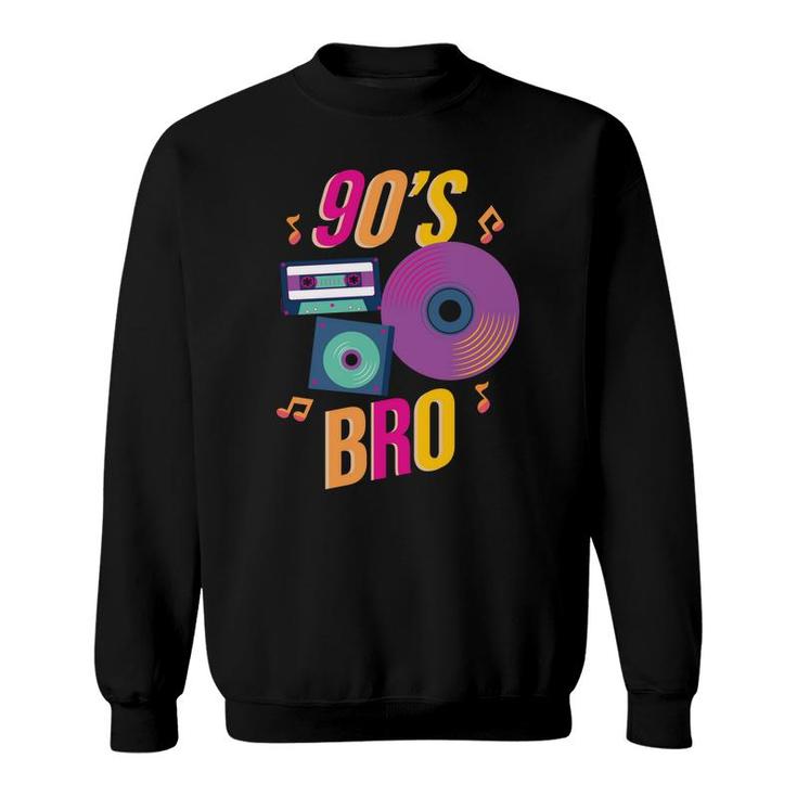 This Is My 90S Bro Music Mixtape Dance Lovers 80S 90S Style Sweatshirt