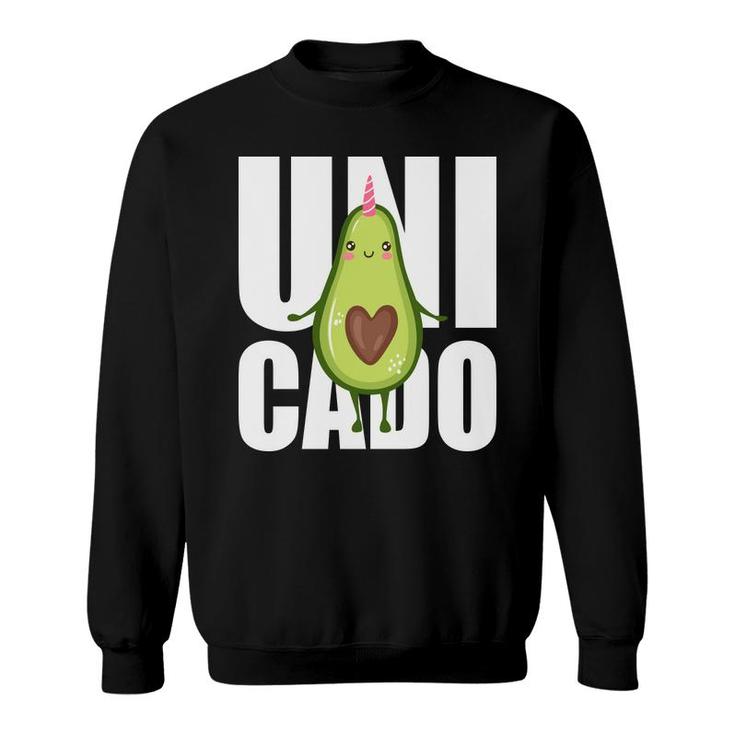 Unicado Funny Avocado Is Walking Happy Sweatshirt