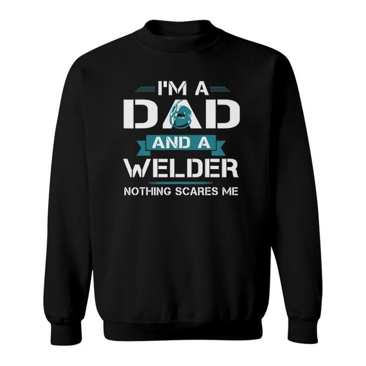 Welder American Flag - Usa Patriotic Welder Dad Fathers Day Sweatshirt