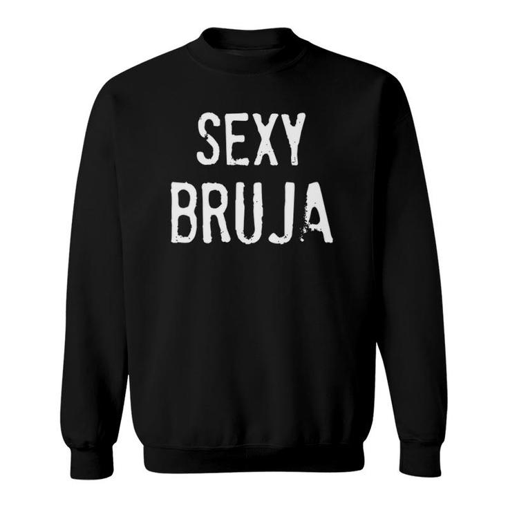 Womens Sexy Bruja V-Neck Latina Pride Sweatshirt