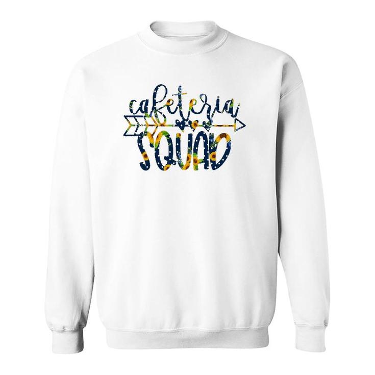 Cafeteria Squad Back To School Matching Group Sunflowers Sweatshirt
