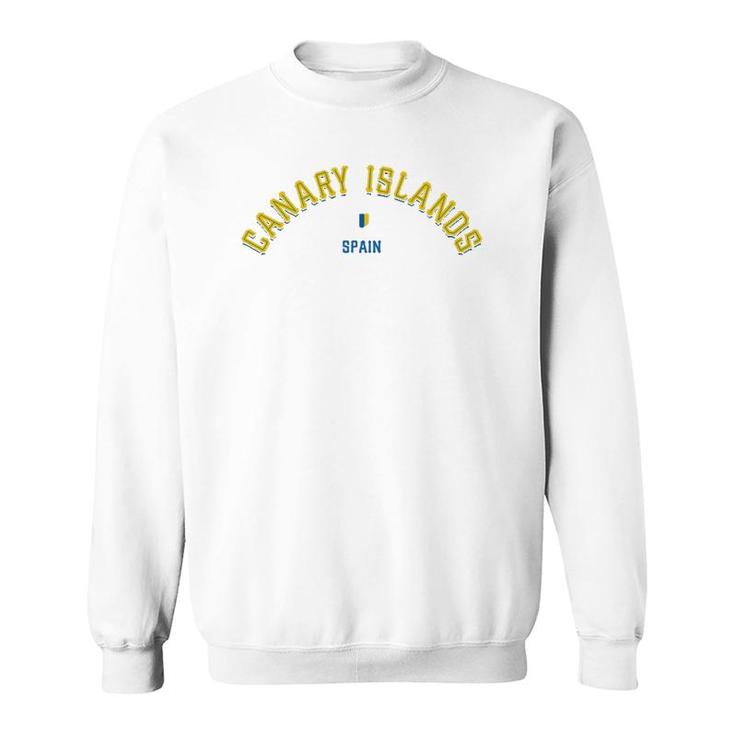 Canary Islands Spain - Vintage Holiday Travel Tenerife  Sweatshirt