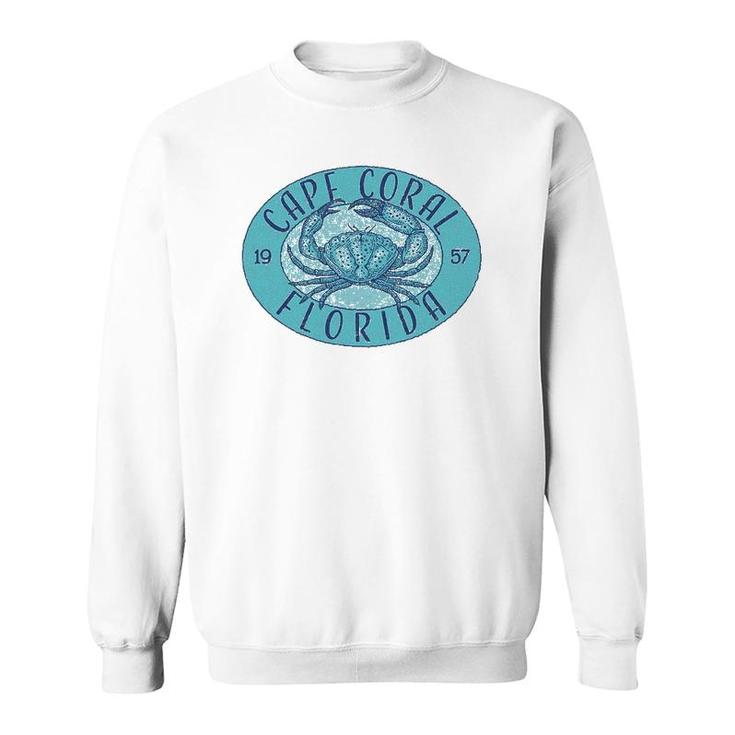 Cape Coral Fl Stone Crab Sweatshirt