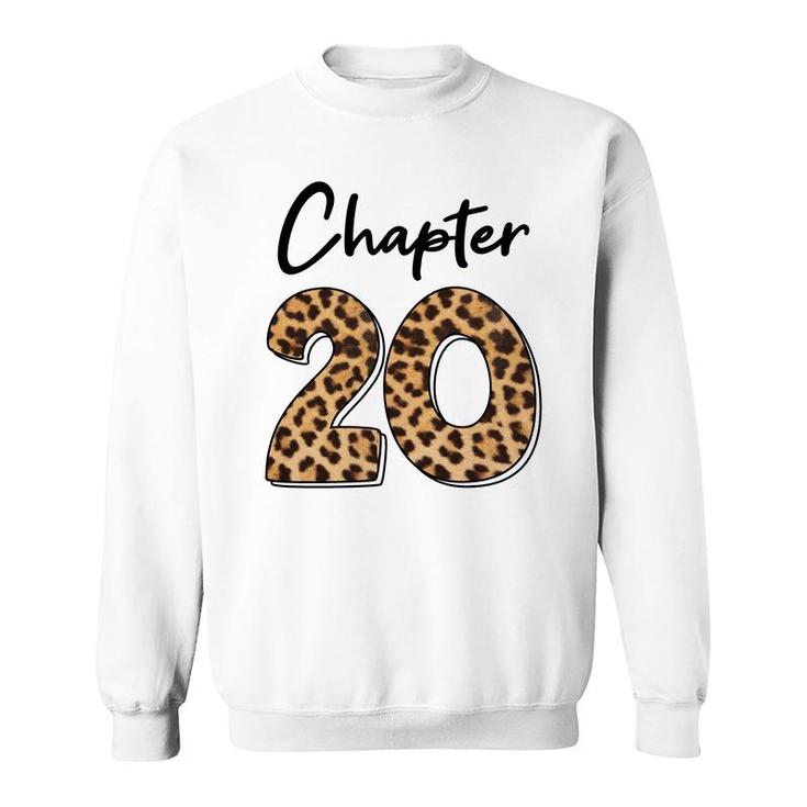 Chapter 20 Leopard Since 2002 Is Fabulous 20Th Birthday Sweatshirt