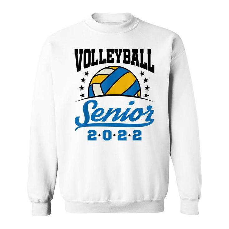 Class Of 2022 Volleyball Senior Graduation Grad Graduate  Sweatshirt