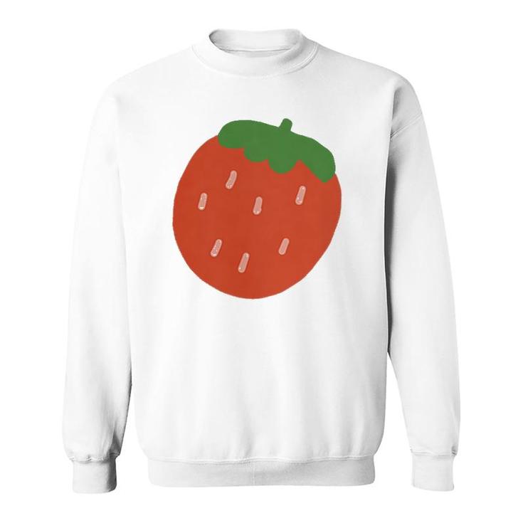 Cute Cottagecore Kawaii Strawberry Aesthetic  Sweatshirt