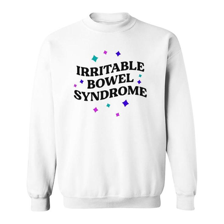 Funny Ibs Joke Retro 90S Irritable Bowel Syndrome Vintage Sweatshirt