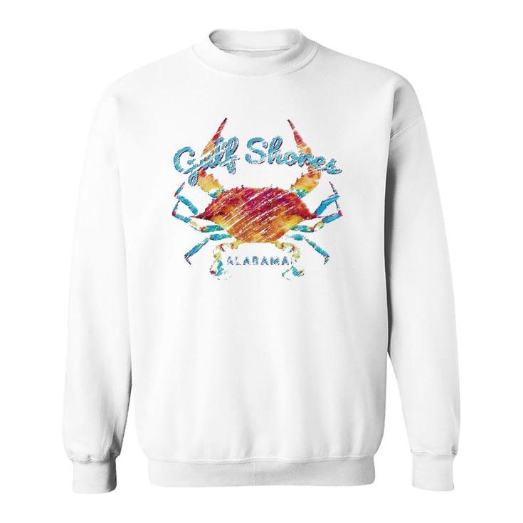 Gulf Shores Al Alabama Blue Crab Sweatshirt