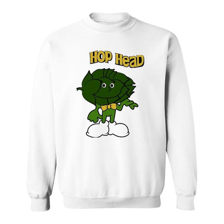 Hop Head Homebrewing Homebrewer Craft Beer Lover Sweatshirt