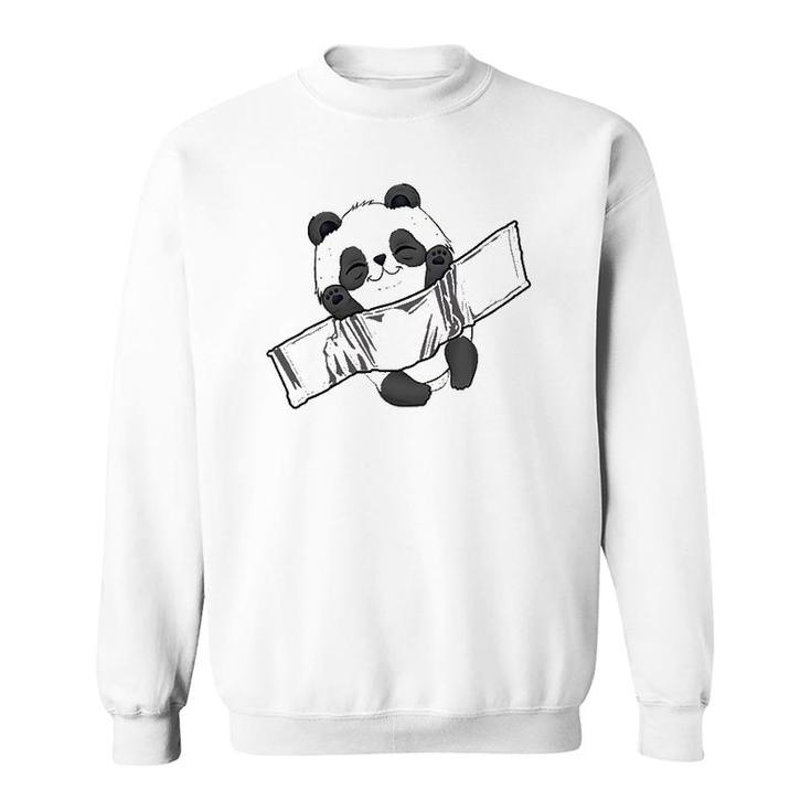Kawaii Panda In Pocket Cute Panda Lover Gifts Kids Youth Sweatshirt