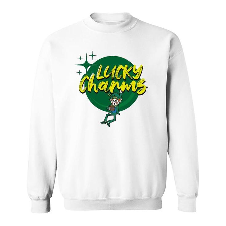 Lucky Charms Leprechaun St Patricks Day Sweatshirt
