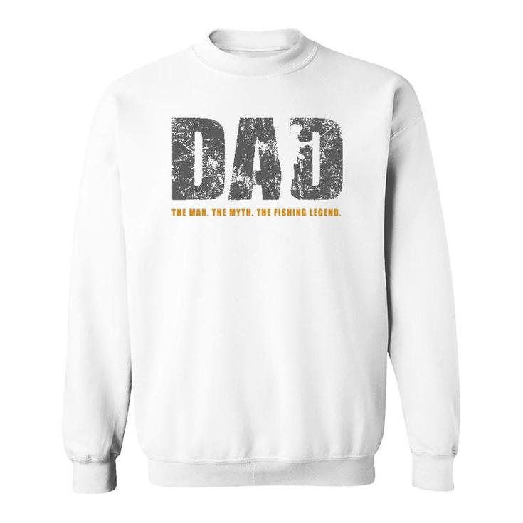 Mens Fishing Dad Fishing Lover Gift Sweatshirt