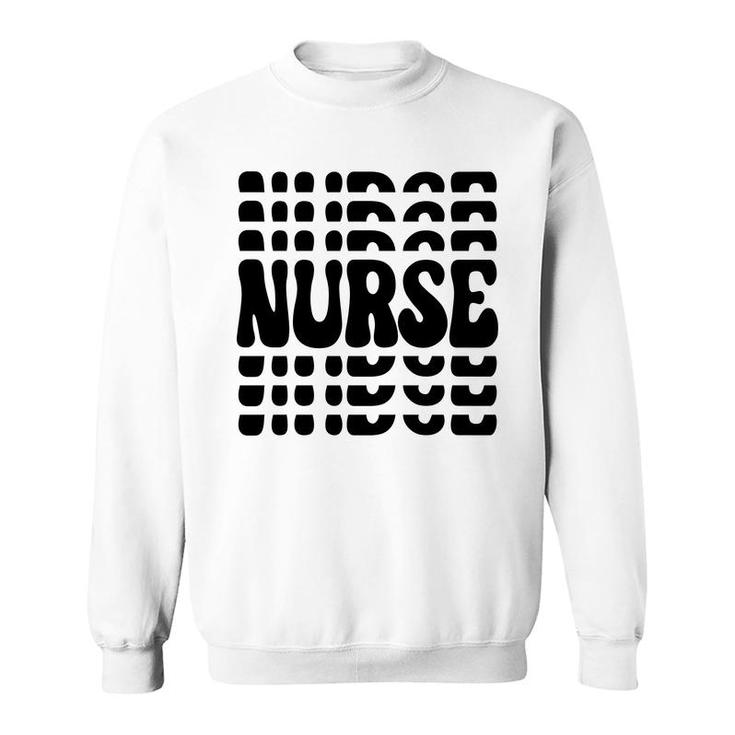Nurses Day Black Interesting Gift For Human 2022 Sweatshirt
