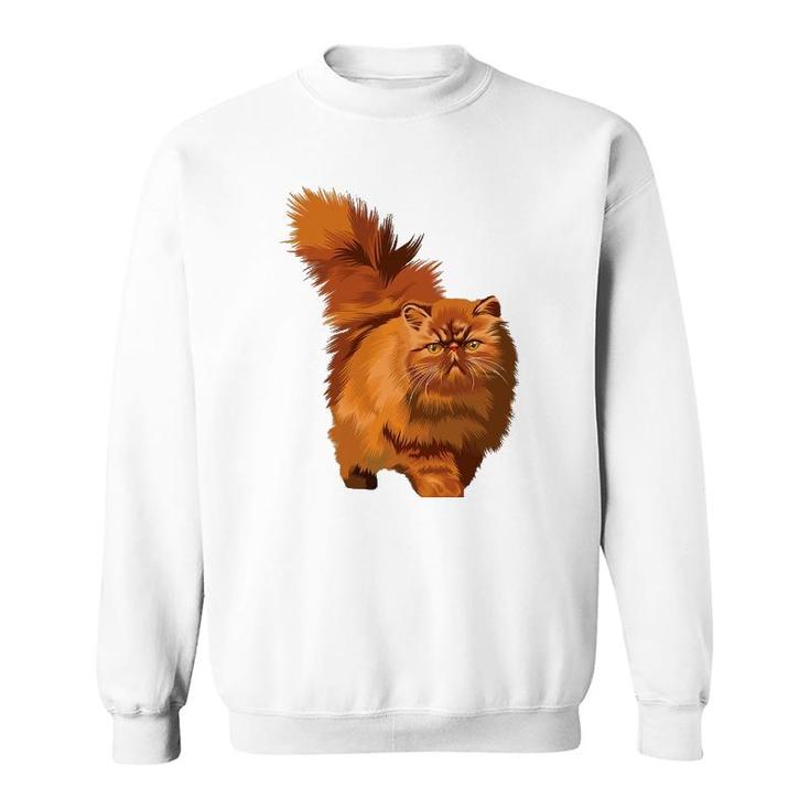 Persian Cat Cute Cat Pet Lover Sweatshirt