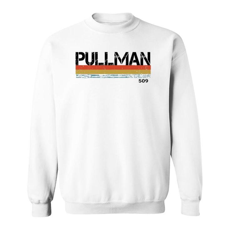 Pullman Vintage Retro Stripes Sweatshirt