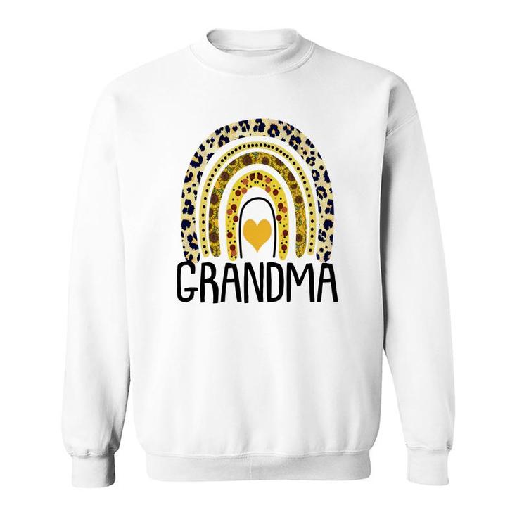 Rainbow Idea Grandma Vintage Mothers Day Gift Sweatshirt