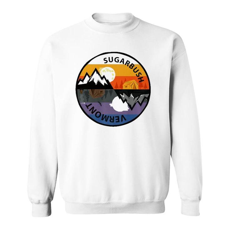 Retro Vintage Sugarbush Vermont Souvenir  Sweatshirt
