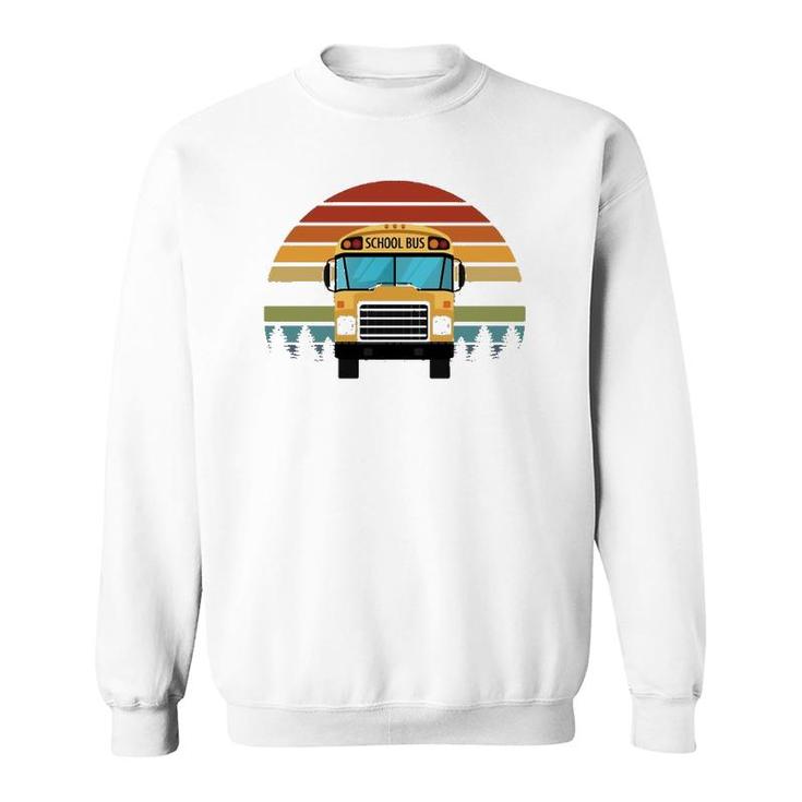 School Bus Driver Appreciation Gifts Christmas Retirement Sweatshirt