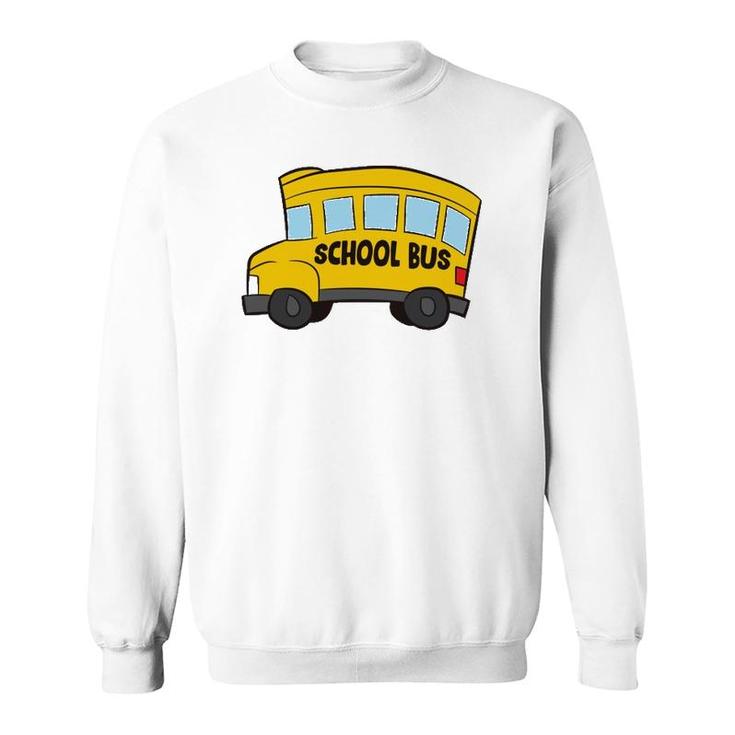 School Bus Driver Funny Kids School Bus Sweatshirt
