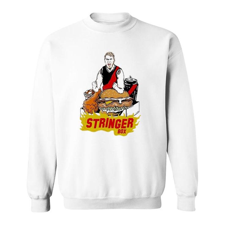 Stringer Box Hamburger Chicken Soda Sweatshirt