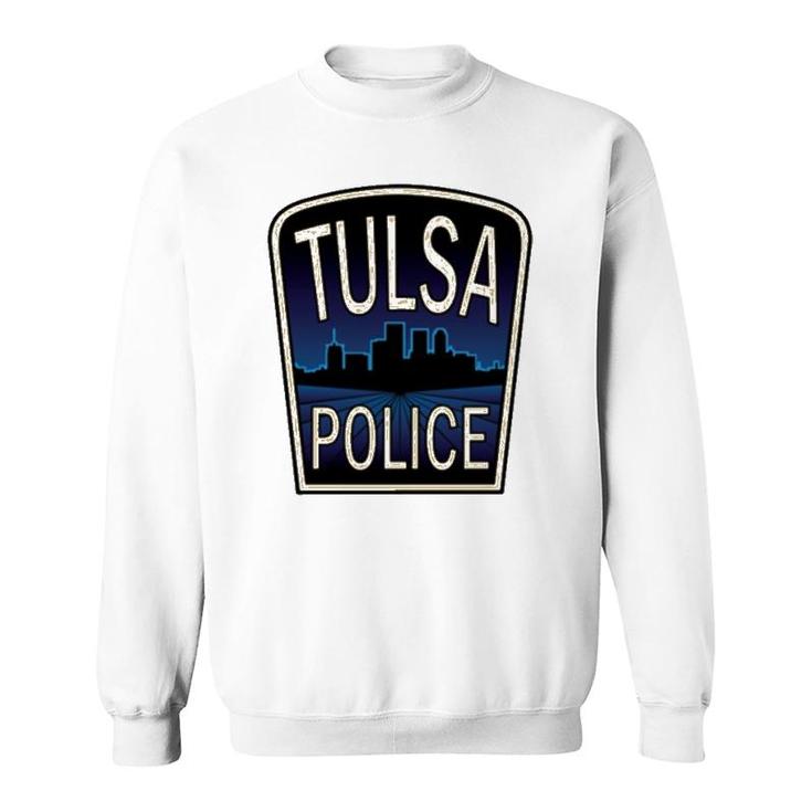 Tulsa Police Department Skyline Gift Sweatshirt