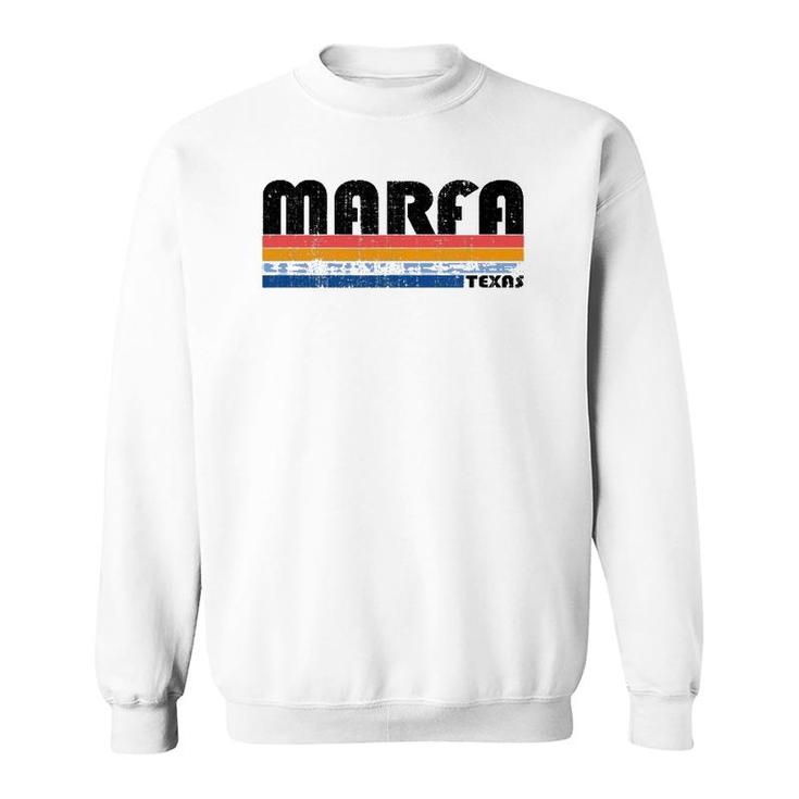 Vintage 70S 80S Style Marfa Texas Sweatshirt