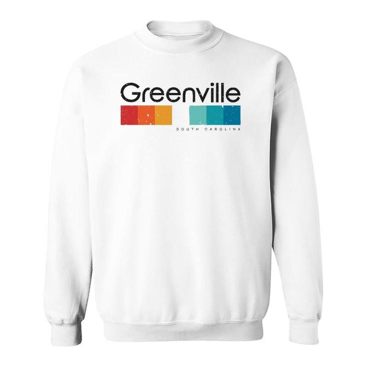 Vintage Greenville Sc South Carolina Usa Retro Design Sweatshirt