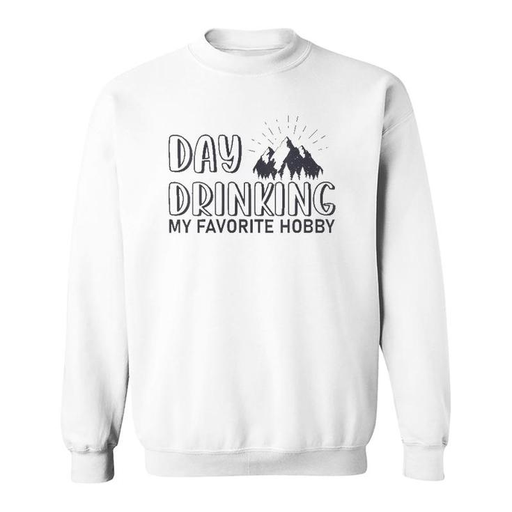 Womens Day Drinking My Favorite Hobby Apparel For Life V-Neck Sweatshirt
