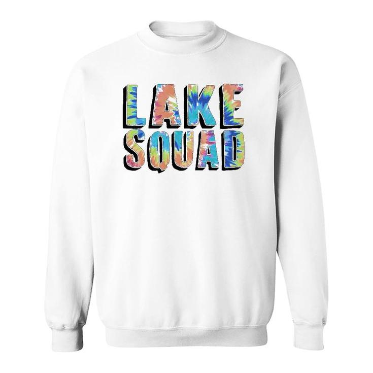 Womens Lake Squad Fun  Sweatshirt