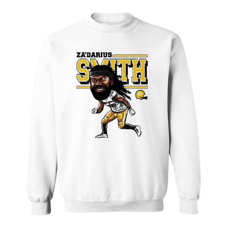 Za’Darius Smith Cartoon Football Fans Sweatshirt
