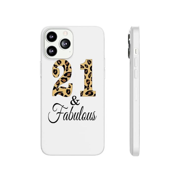 21St Birthday Fabulous Interesting Gift For Friends Phonecase iPhone