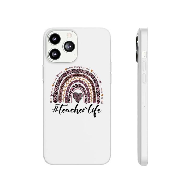 A Teacher Life Is Closely Related To The Knowledge In Books And Inspires Students Phonecase iPhone