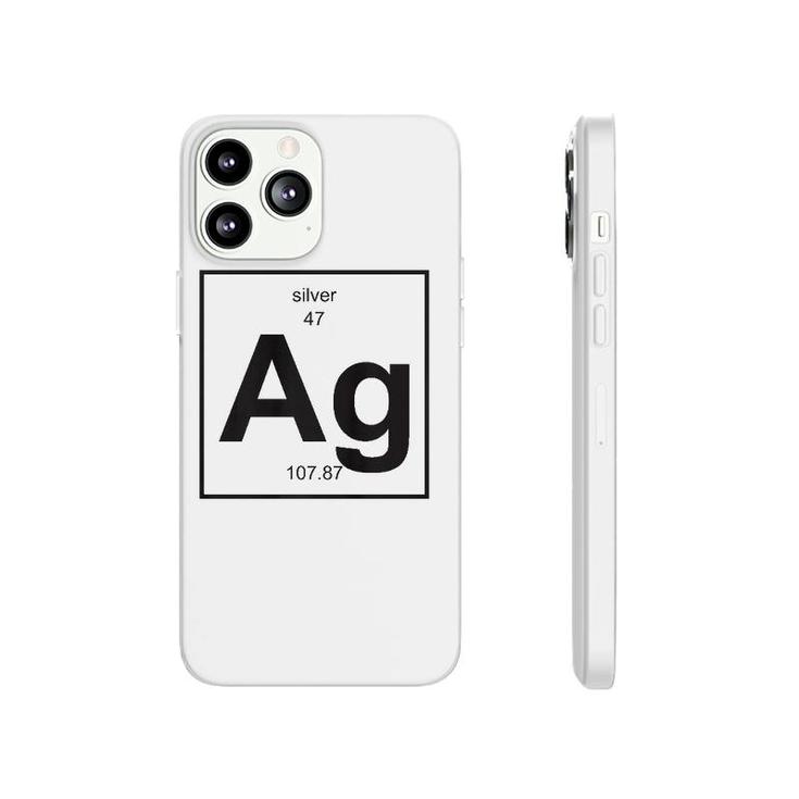 Ag Silver - Periodic Table Of Elements Phonecase iPhone
