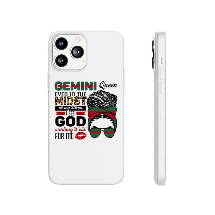 Awesome Color Design Gemini Girl Even In The Midst Birthday Phonecase iPhone