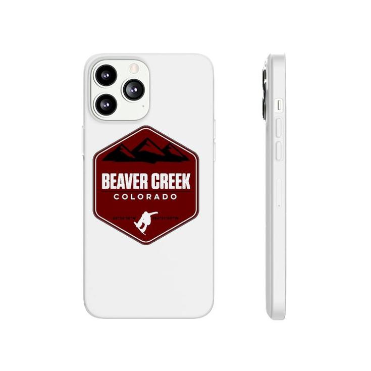 Beaver Creek Colorado Snowboard Phonecase iPhone