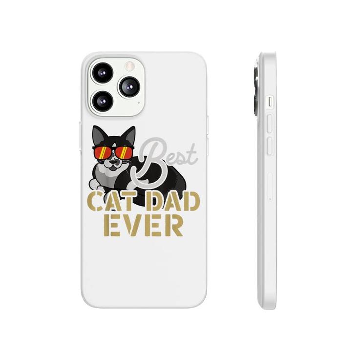 Best Cat Dad Ever Cool Funny Best Friend Cat Daddy  Phonecase iPhone