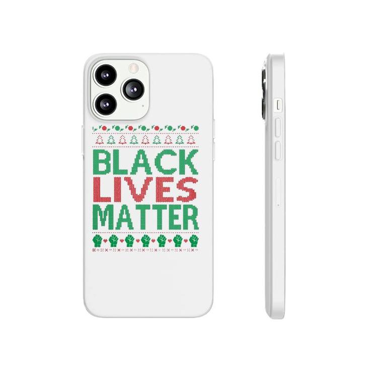 Black Lives Matter Ugly Christmas Gift Phonecase iPhone