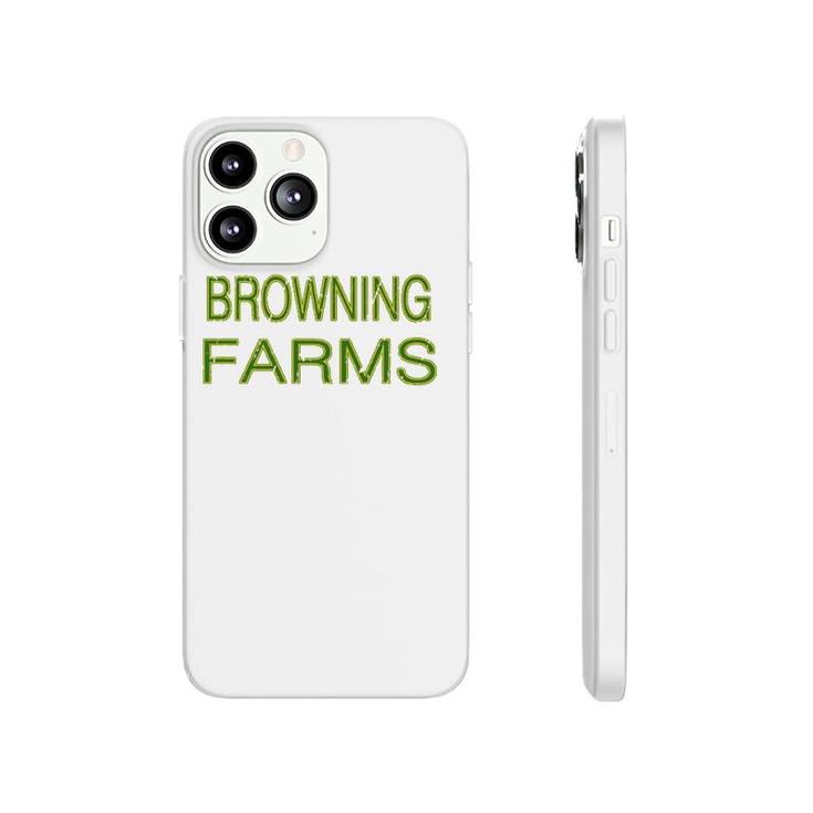 Browning Farms Squad Family Reunion Last Name Team  Phonecase iPhone