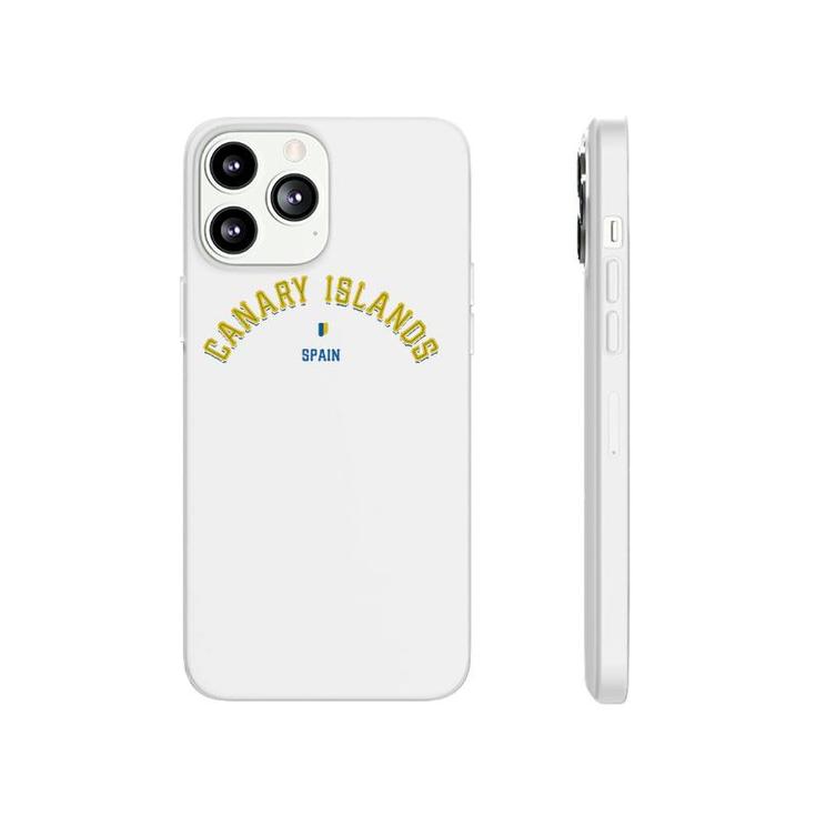 Canary Islands Spain - Vintage Holiday Travel Tenerife  Phonecase iPhone