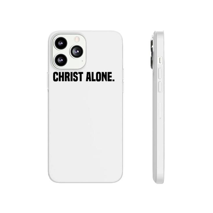 Christ Alone Christian Faith Phonecase iPhone