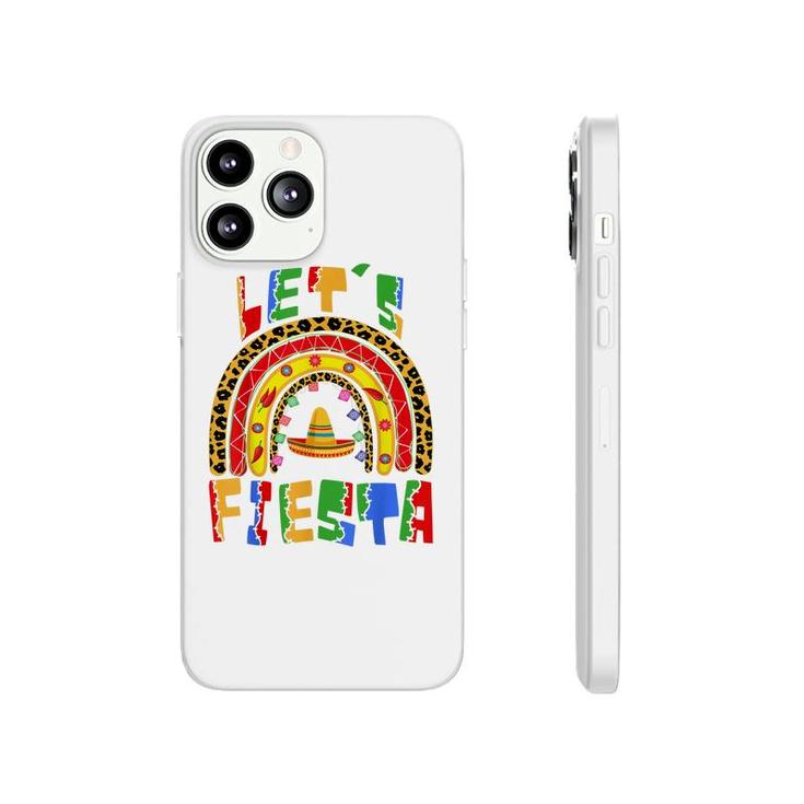 Cinco De Mayo Rainbow Lets Fiesta Women Men & Kids Phonecase iPhone