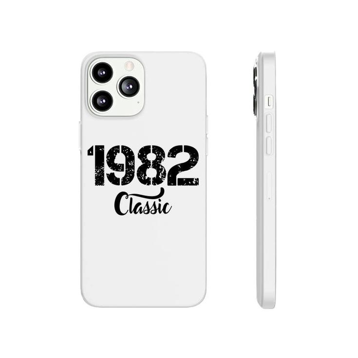 Classic 1982 40Th Birthday 1982 Vintage Black Phonecase iPhone