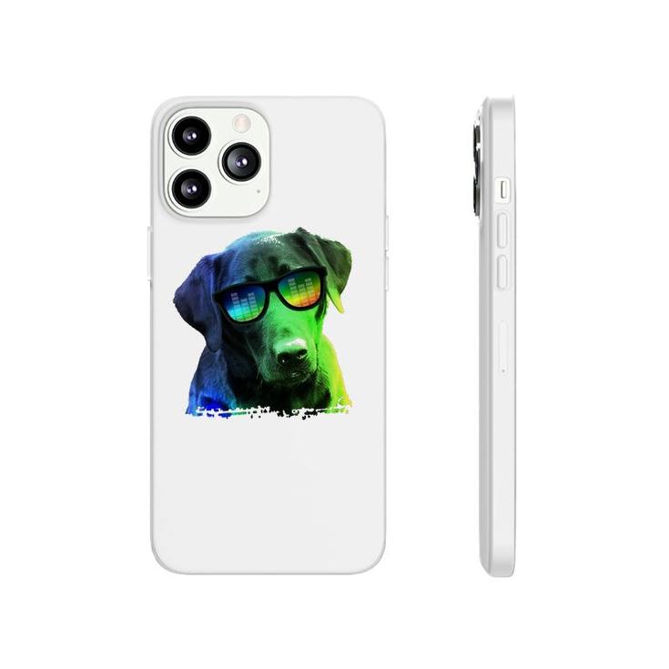 Colorful Dog Retriever Labrador Pet Lovers Gift Phonecase iPhone